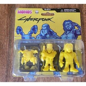 Monos By Jinx Cyberpunk 2077 Set of 3 Mini Figures